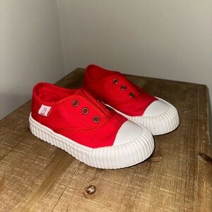 Me & Henry red shoes